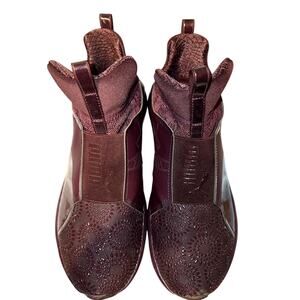 Puma 8 Fierce KRM Wine Red  Cross Trainer High Top Women's Tennis Shoe Sneaker